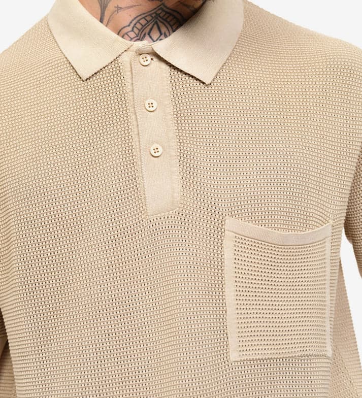 Smart Casual Polo Neck Tee