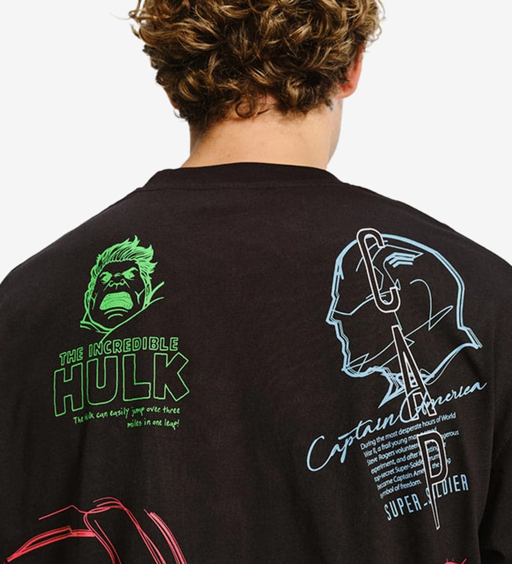 Oversized Graphic Print T-Shirt