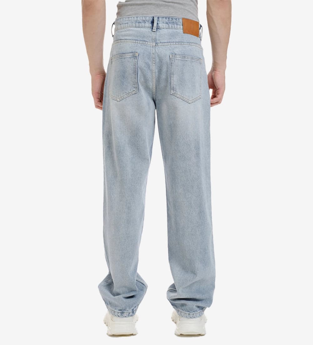 Men’s Wide Leg Denim Jeans