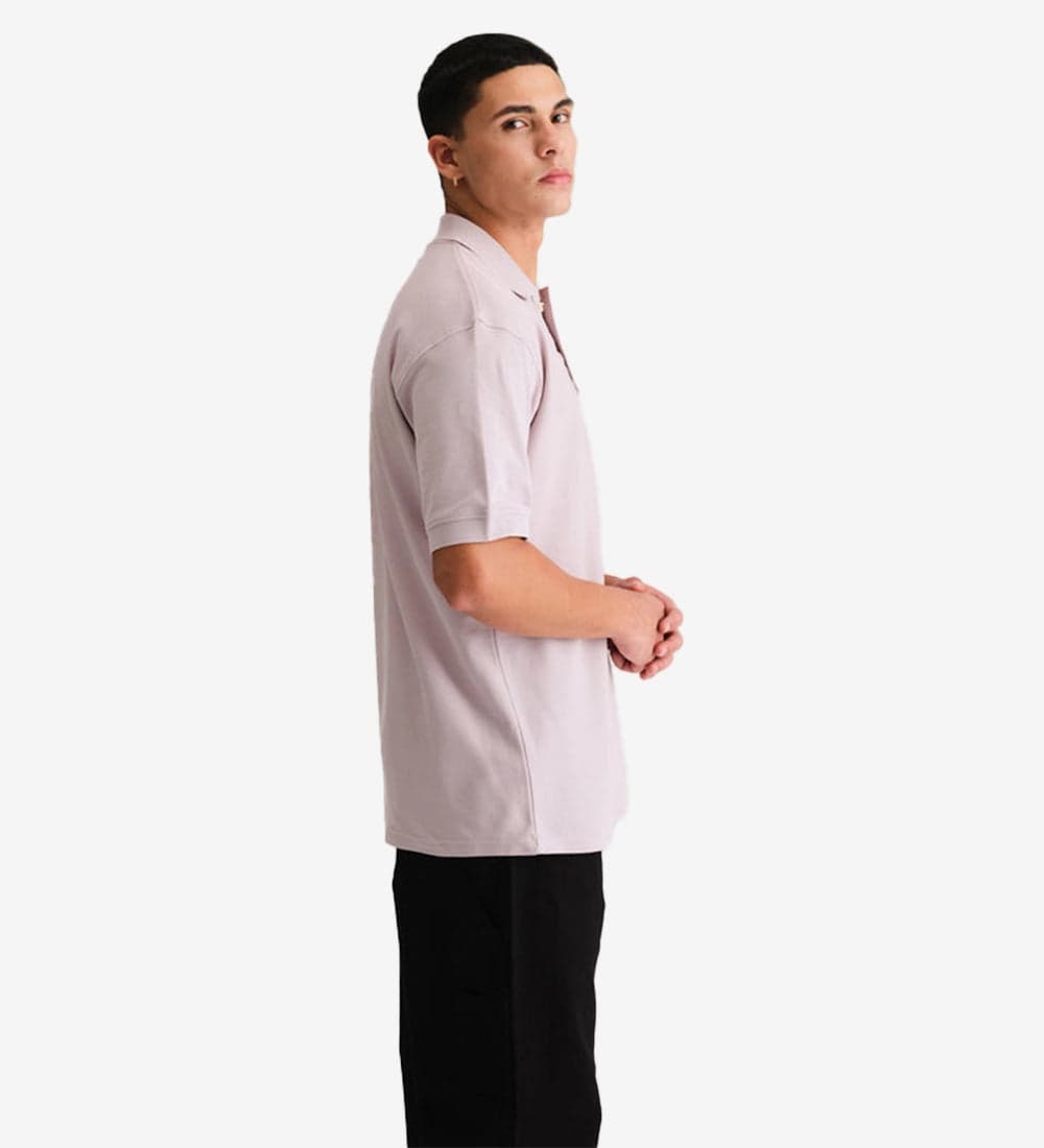Soft Touch Polo Neck T-Shirt