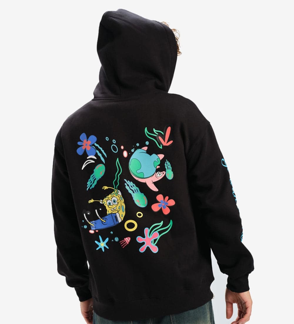 Back Print Zip-Front Jacket