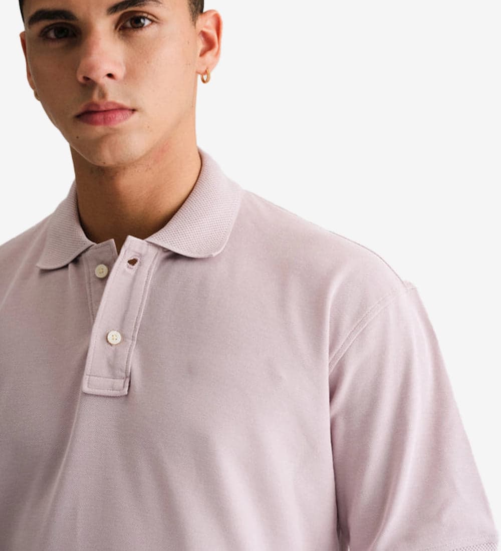 Classic Black Knit Polo T-Shirt