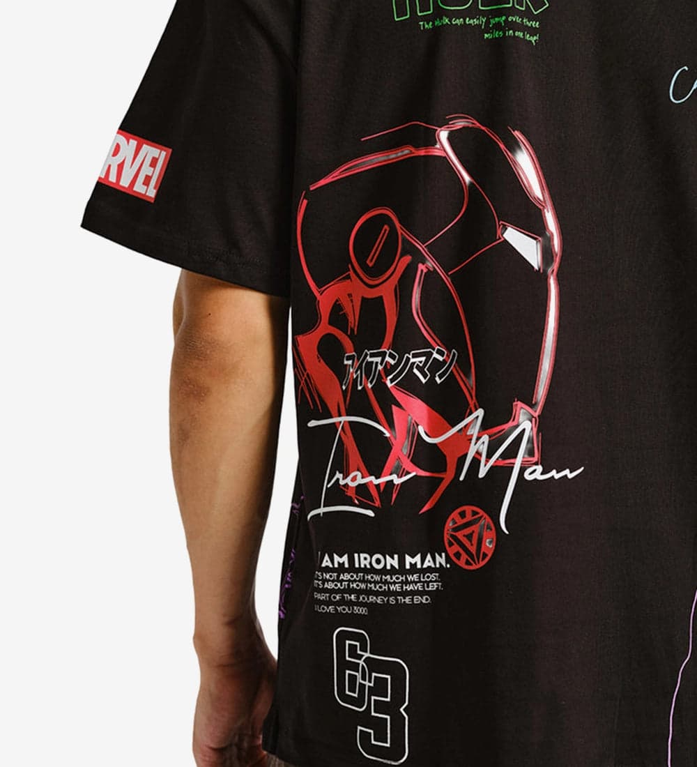 Oversized Graphic Print T-Shirt