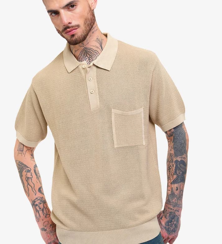 Smart Casual Polo Neck Tee